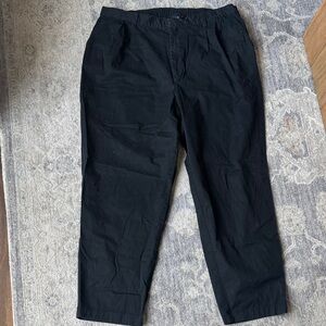 GAP Women's Straight Leg Black Pants